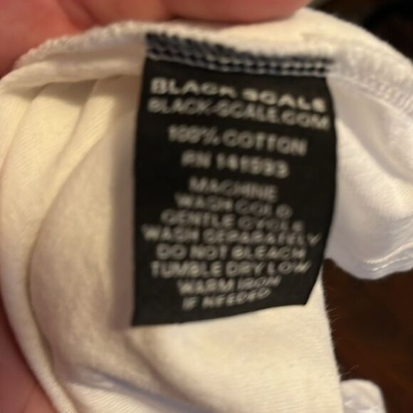 Blvck Scvle White Skeleton Graphic Reversible Design Casual Pullover Long Sleeve - Picture 10 of 12